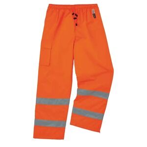 Glowear Orange High Visibility Reflective Work Pants Safety‎ Hi Vis ANSI Rated M